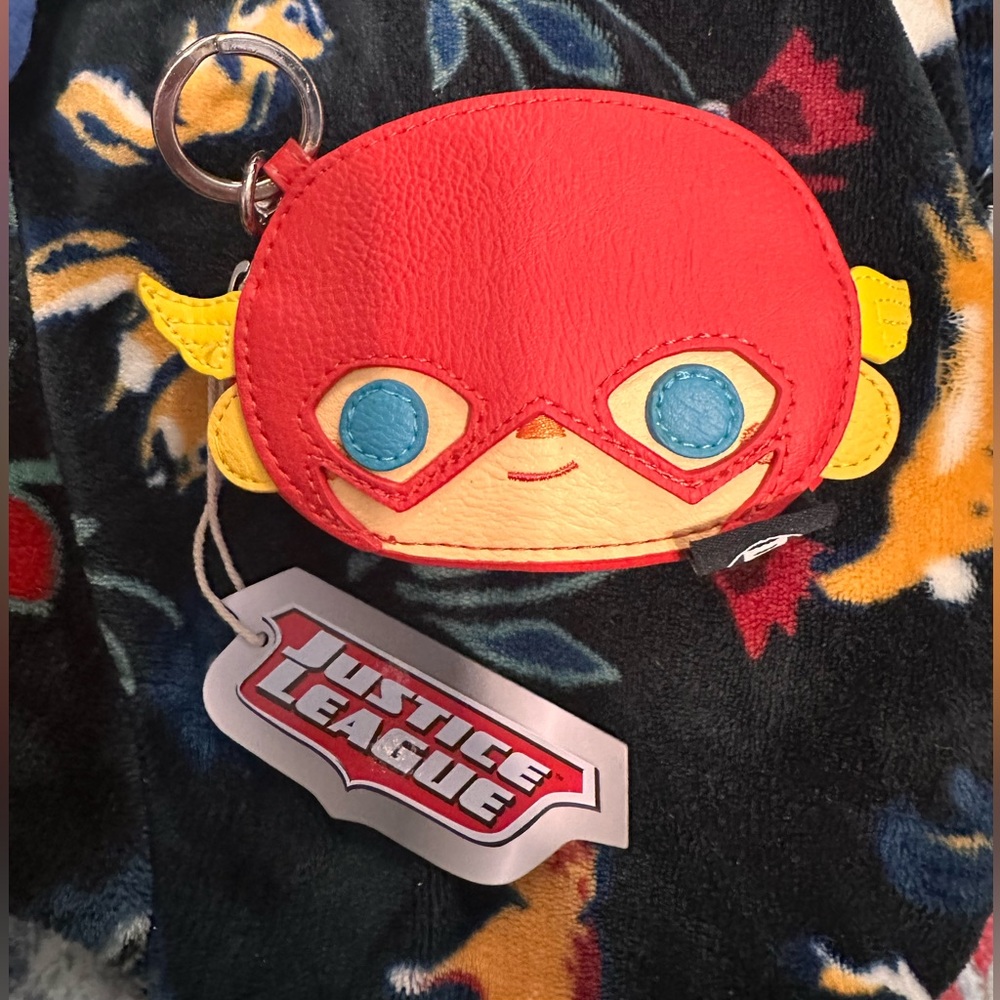 Loungefly Justice League The Flash Coin Purse NWT